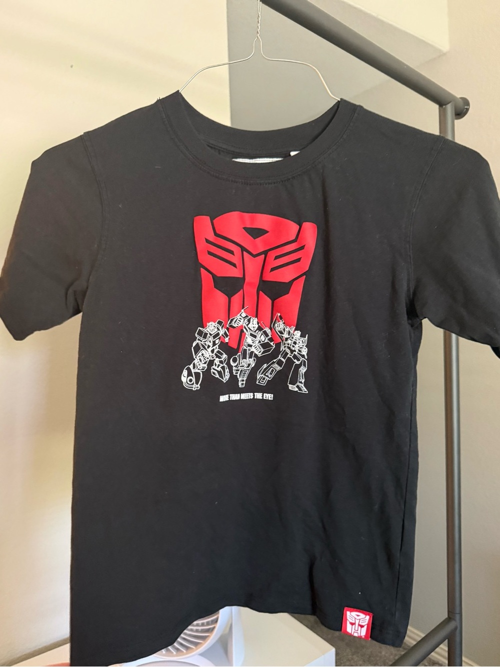 ZARA Transformers Boys' Black Graphic Tee